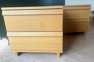 MALM комод, 2 штуки (2 фото из 2)