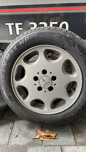 Оригинальные литые диски Mercedes Benz W126 C126 (2 фото из 8)