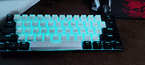 Klaviatuur Mini Red Switch 60% Gameing keyboard (5 foto / 5)