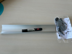 Valge tahvel NOBO Prestige Enamel 1500x1200mm (3 foto / 5)
