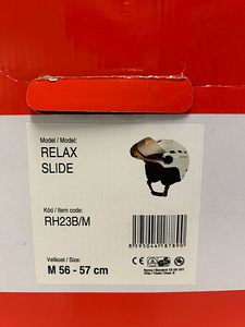 Mäesuusa kiiver Relax Slide visiiriga suurus 56-57. (5 foto / 5)