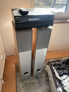 Radiotehnika S-250MS + Onkyo TX-SR508  			