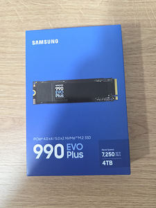 Samsung 990 Evo Plus 4TB NVMe M.2 SSD (1 foto / 1)