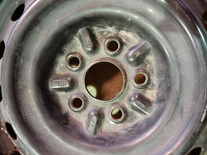 Plekkveljed 5x100 R15 Toyota (2 foto / 3)