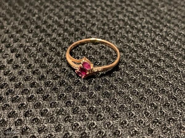 Золотое Кольцо 585* Рубины и бриллианты (фото #1)
