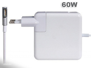 APPLE MacBook laadija 60W 16.5V 3.65A (MagSafe 1) L-type (1 foto / 2)