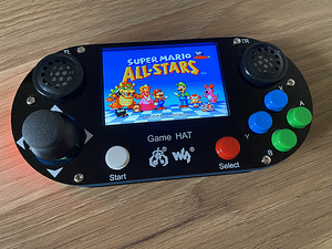 Waveshare Game HAT mini retrokonsool Raspberry Pi 3 mudel B+ (1 foto / 5)