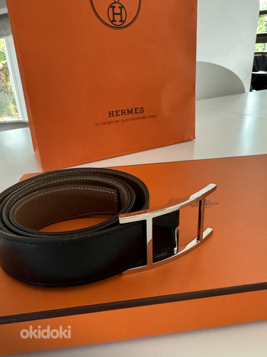 Hermes Quentin reversible belt