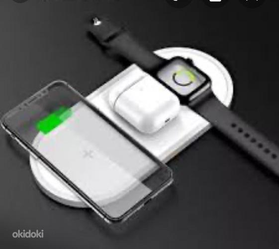 Wireless fast charger 3in 1 iPhone/Samsung (foto #1)