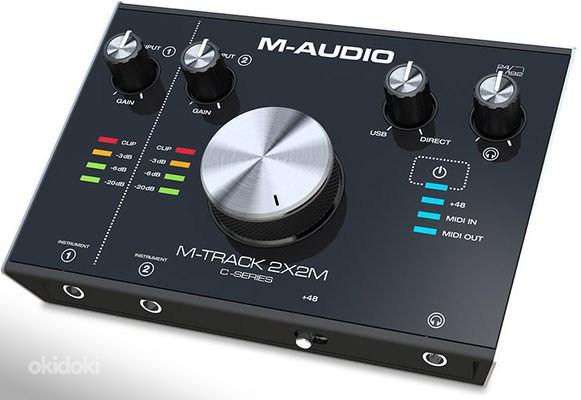 MIDI-USB звук.карта M-Audio M-Track 2X2M - гарантия (фото #1)