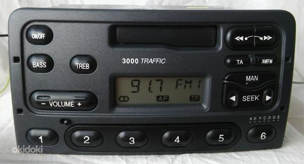 Autoraadio- kassetimängija Ford 3000 Traffic - garantii (foto #1)