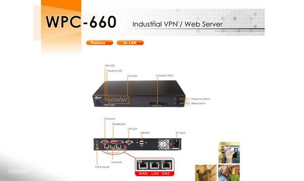 Väike ja võimas VPN server Wincomm wpc-660 - garantii (foto #1)