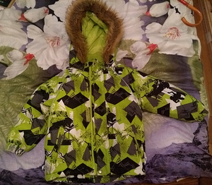 Куртка зимняя б / у Huppa, размер 98