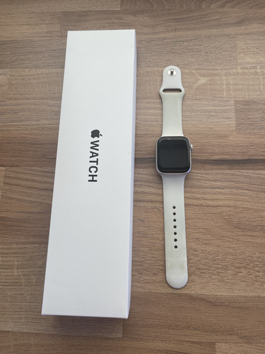 Apple watch Silver Aluminium Case Sport Band SE 44 mm (2 Gen