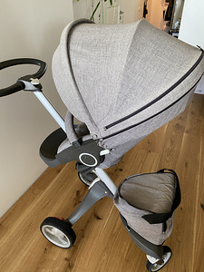 Stokke Xplory + häll + adapterid(maxi-cosi, Cybex) (4 foto / 10)