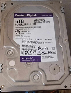 Жесткий диск Western Digital емкостью 6 ТБ 3,5'