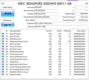 6TB 3.5' Western Digital HDD (2 foto / 2)