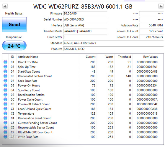 Жесткий диск Western Digital емкостью 6 ТБ 3,5' (фото #2)