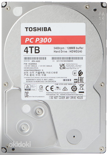 4TB 3.5' Toshiba (foto #1)