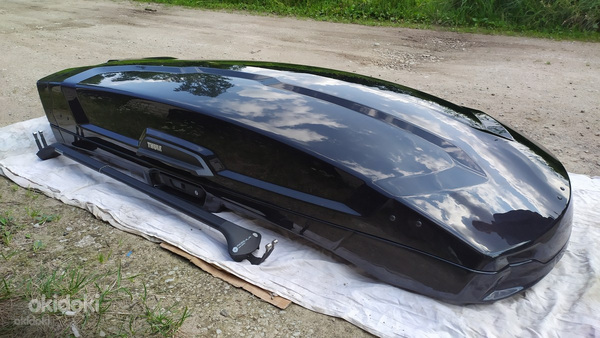 Katuseboksid, бокс на крышу автомобиля (Thule Vector M)