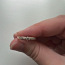 Золотое кольцо с бриллиантами - 17,5 мм (фото #1)