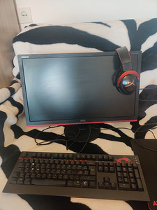 Gaming computer + monitor + headphones + mouse + keyboard (2 foto / 6)