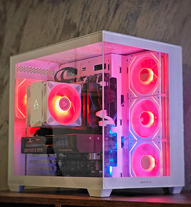 Lauaarvuti "Arctic Rose" || i5-13600KF + RTX 4070 Ti Super (3 foto / 6)