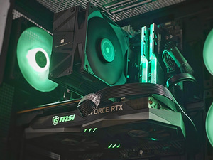 Mänguarvuti "Emeraldo" || Ryzen 5 5600X + RTX 3060 Ti 8GB (3 foto / 5)