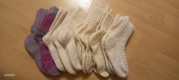 Шерстянные носки разные размеры (фото #1)