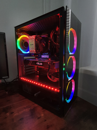 Продается свой старый компьютер I5 8600K, ASUS GTX 1080 8 GB
