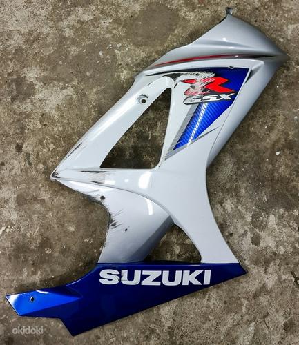 Suzuki GSX-R1000 2008 kahjustatud parempoolne plastik