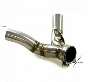 GSX-R 1000 07-08 Decat Exhaust Mid Pipe (1 foto / 2)