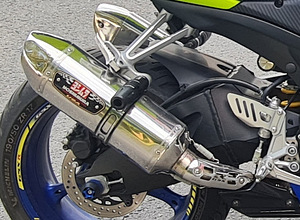 Глушители YOSHIMURA R-77 пара для Suzuki GSX-R1000 2007-2008 (3 фото из 3)