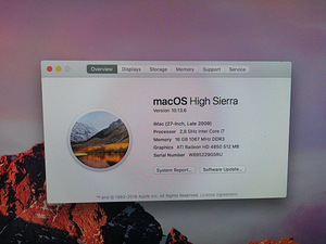 iMac (27-inch, Late 2009) (3 foto / 5)