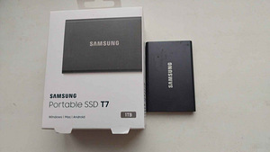Продам диск samsung portable ssd t7 1TB (1 фото из 1)
