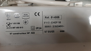Elektriradiaator Atlantic 500W (3 foto / 3)