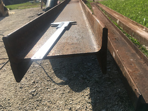 Metall talad. 140x70x5 (2 foto / 3)