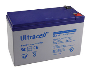 Pliiaku 12V 7.0Ah Ultracell UL7-12 (1 foto / 2)