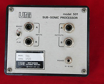 Urei Model 501 Subsonic Processor 70's vintage