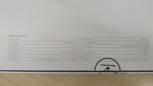 Graphic tablet monitor (interactive display) GAOMON PD156 PR (6 foto / 9)
