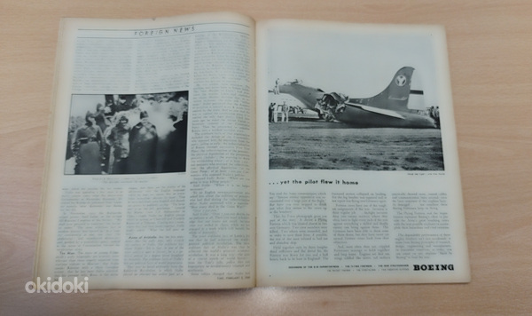 Журнал Time февраль 1945 (фото #5)