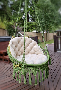 Rippuv kiiktool / Hanging hammock chair (5 foto / 7)