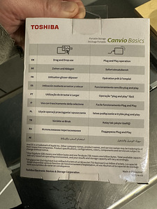UUS! HDD 4tb Toshiba Canvio basics (2 foto / 3)
