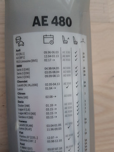 Bosch AE600 ja AE480 kojamehed (uued) (5 foto / 8)