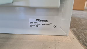 Elektrostaatiline filter Euromate SFE 25 (3 foto / 3)