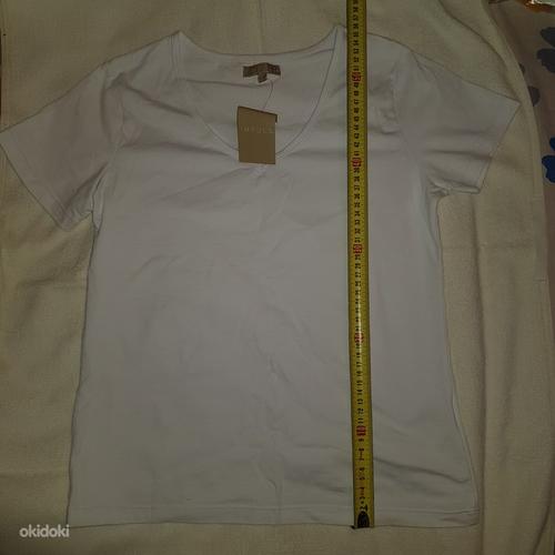 Новая белая футболка S (фото #2)