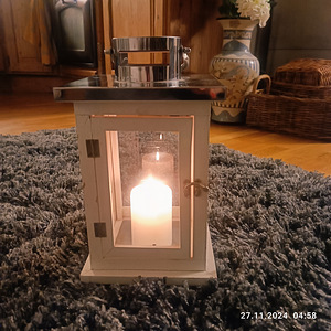 Suur küünla latern 45 x 20 x 20 (3 foto / 6)