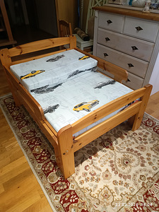 Pikendatav voodi + madrats (7 foto / 7)