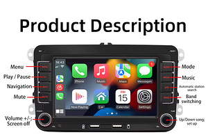 Raadio Volkswagenile Apple CarPlay Android Auto (3 foto / 10)