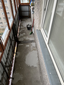 Rõdude ja lodžade remont (2 foto / 3)